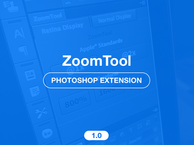 Zoom Tool - Photoshop extension